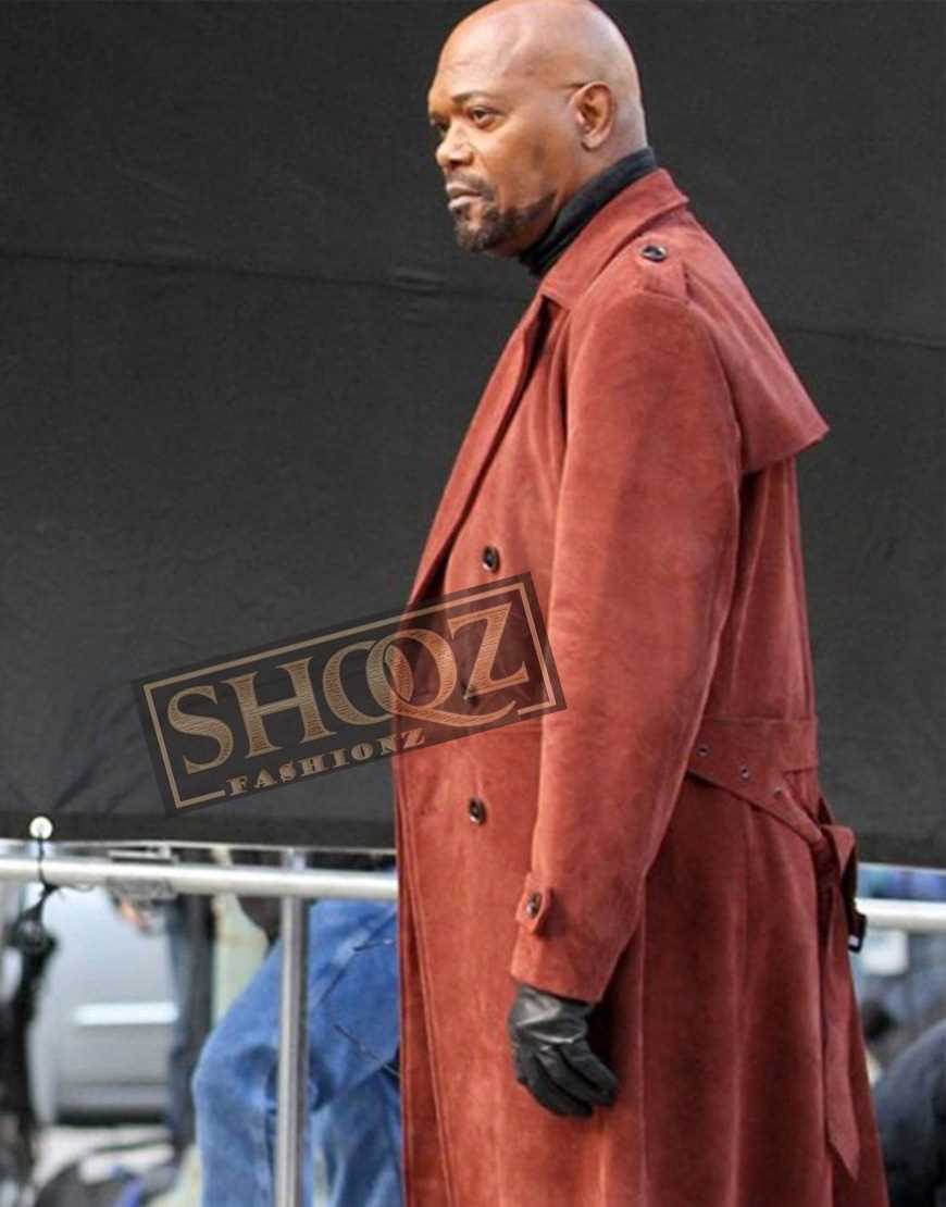Shaft Samuel L. Jackson Suede Coat